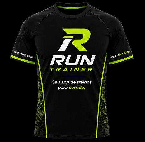 Camiseta oficial Run Trainer — frente